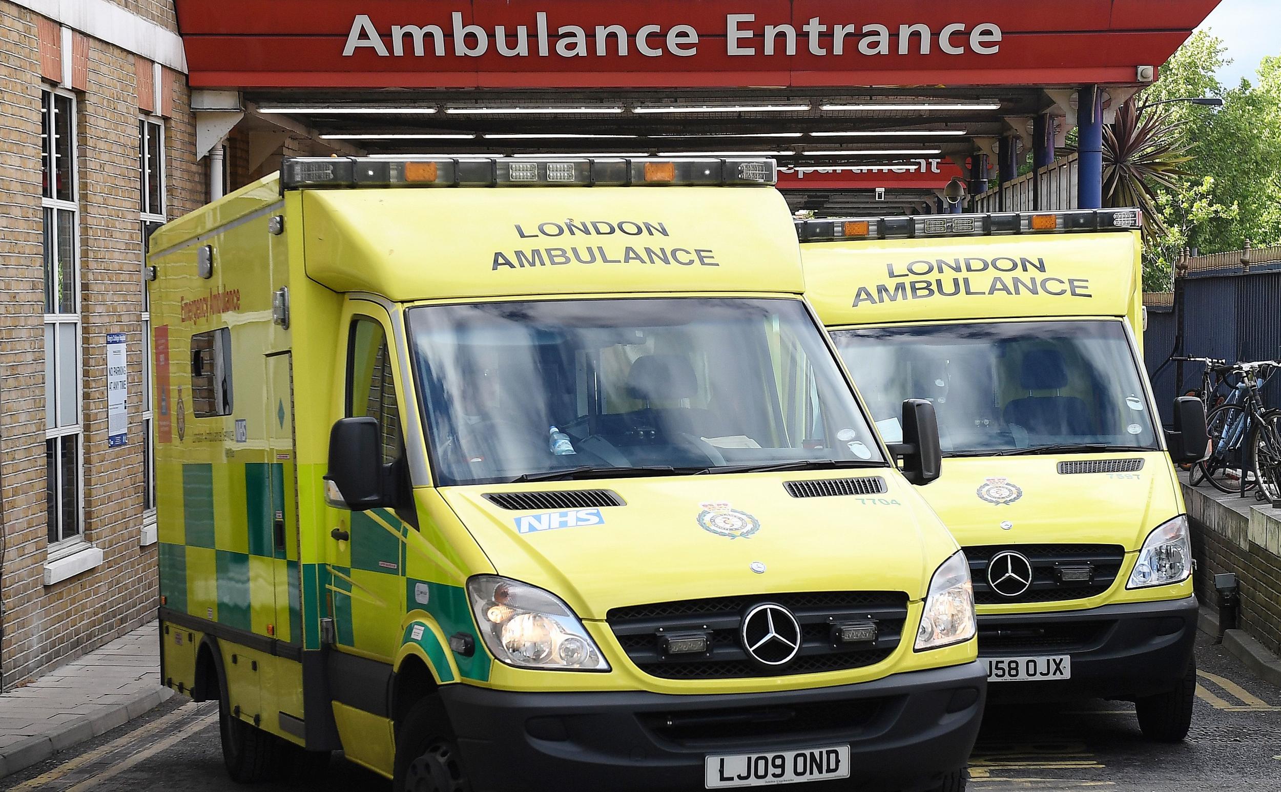 Ambulances had to queue outside A&E in record numbers last winter but summer brought no respite to emergency pressures, figures show