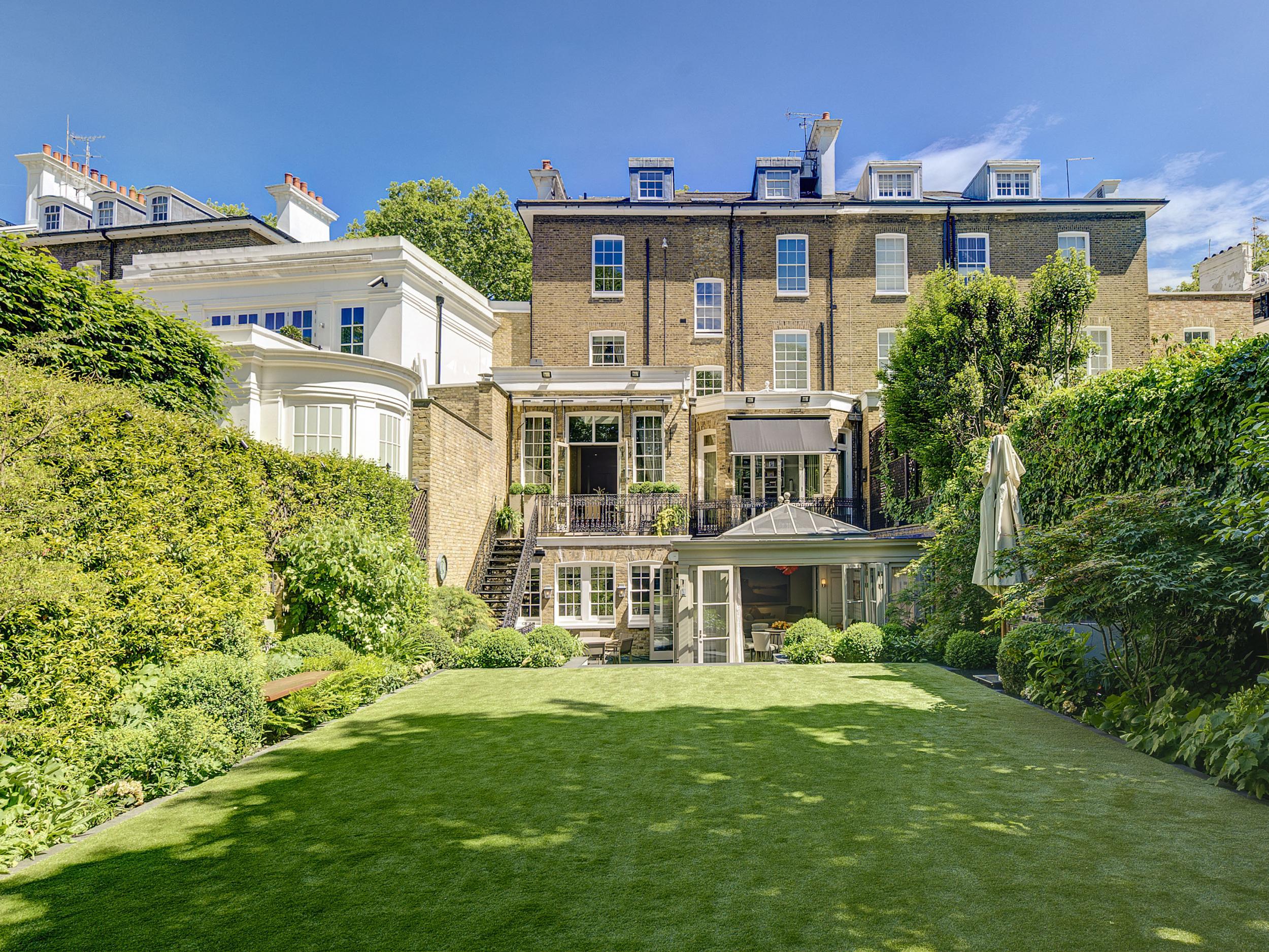 &#13;
The mansion is situated on one of Britain's most desirable streets &#13;