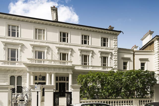The grand Victorian property is around ten times the size of the average home