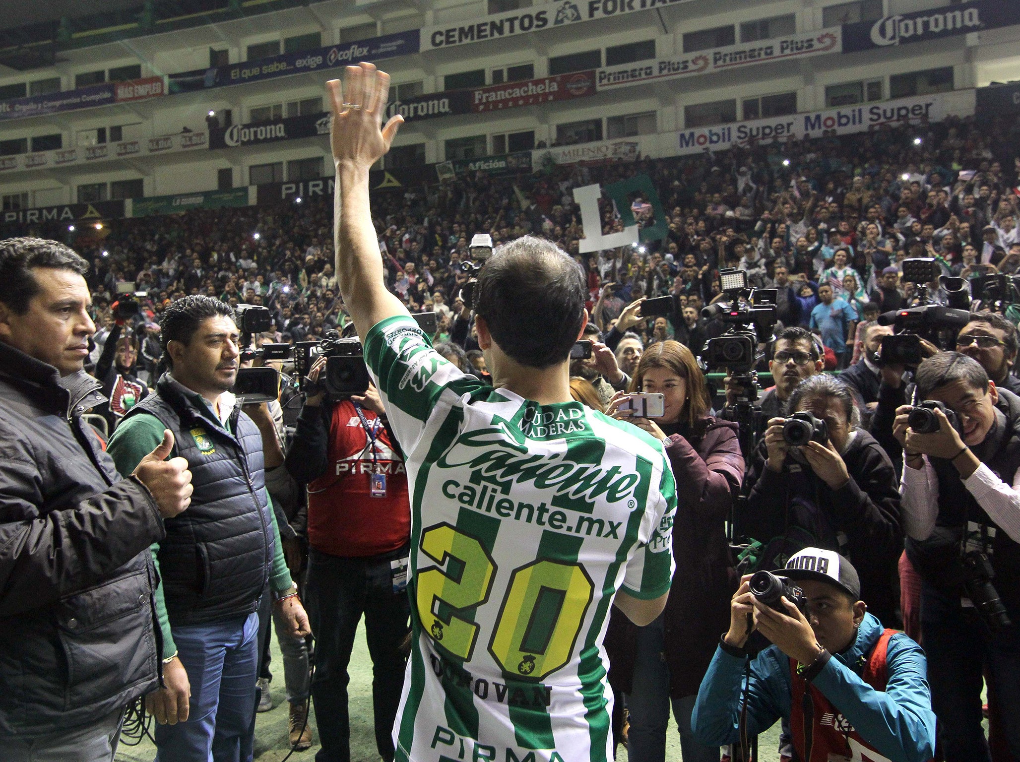 Landon Donovan has come out of retirement to play for Club León
