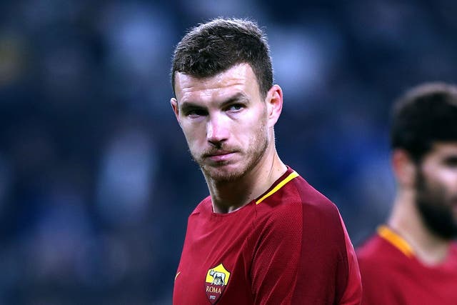 Antonio Conte has confirmed Chelsea have moved on to targets other than Dzeko