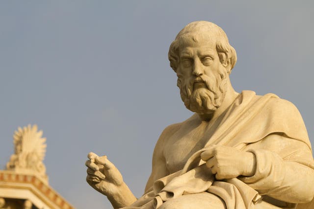 Hamza Bin Walayat's claim was rejected because he did not know enough about Plato (pictured) and Aristotle