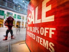 UK retail sales fall by more than expected in December