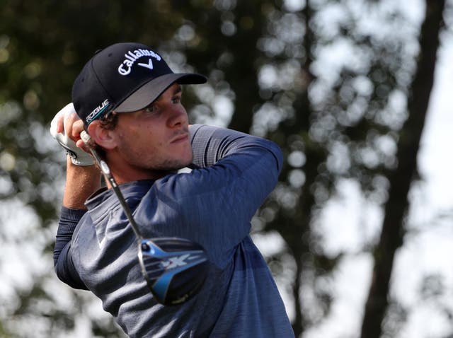 Thomas Pieters starred on Friday with a superb 65
