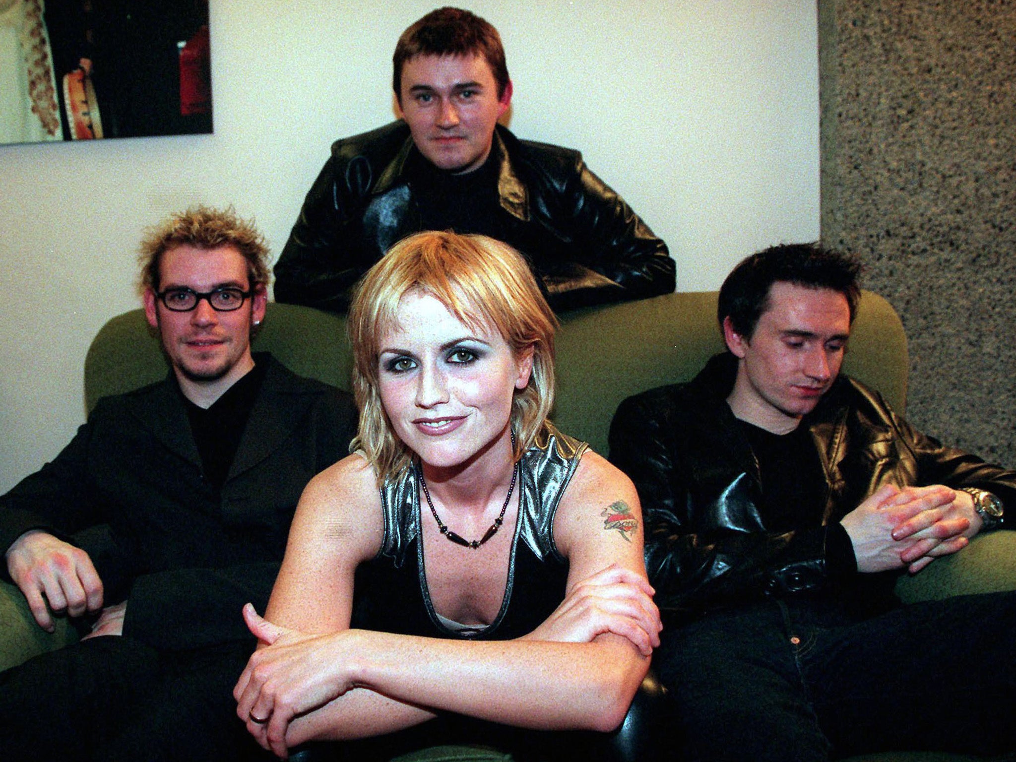 The Cranberries in 1999, 10 years after their formation (Rex )