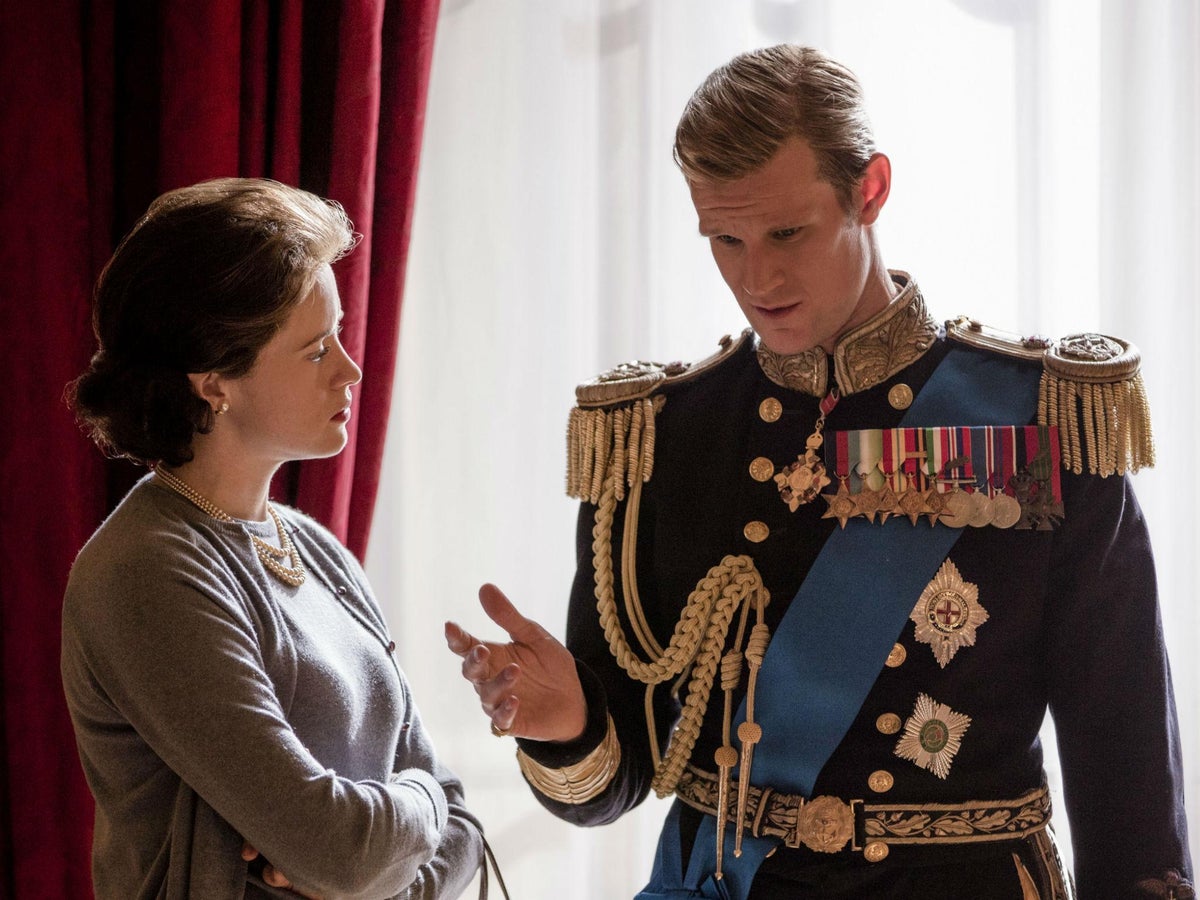 Matt Smith says Queen used to watch The Crown on a projector