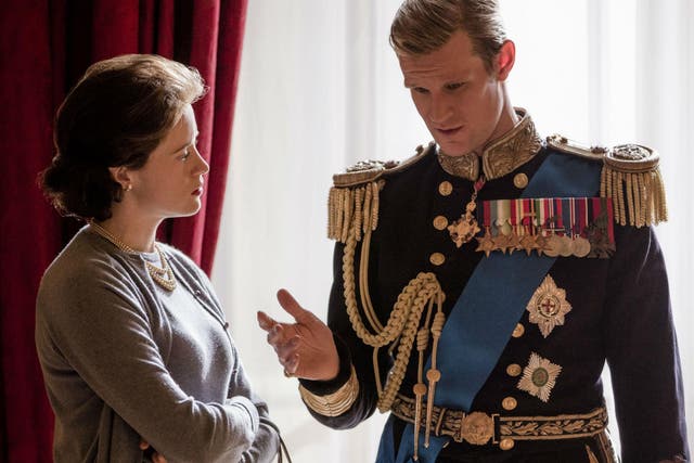<p>Matt Smith as Prince Philip in ‘The Crown’ </p>