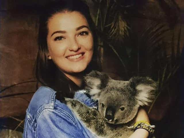 Amelia Blake, 22, the victim of a suspected murder-suicide and found dead in the Newtown suburb of Sydney