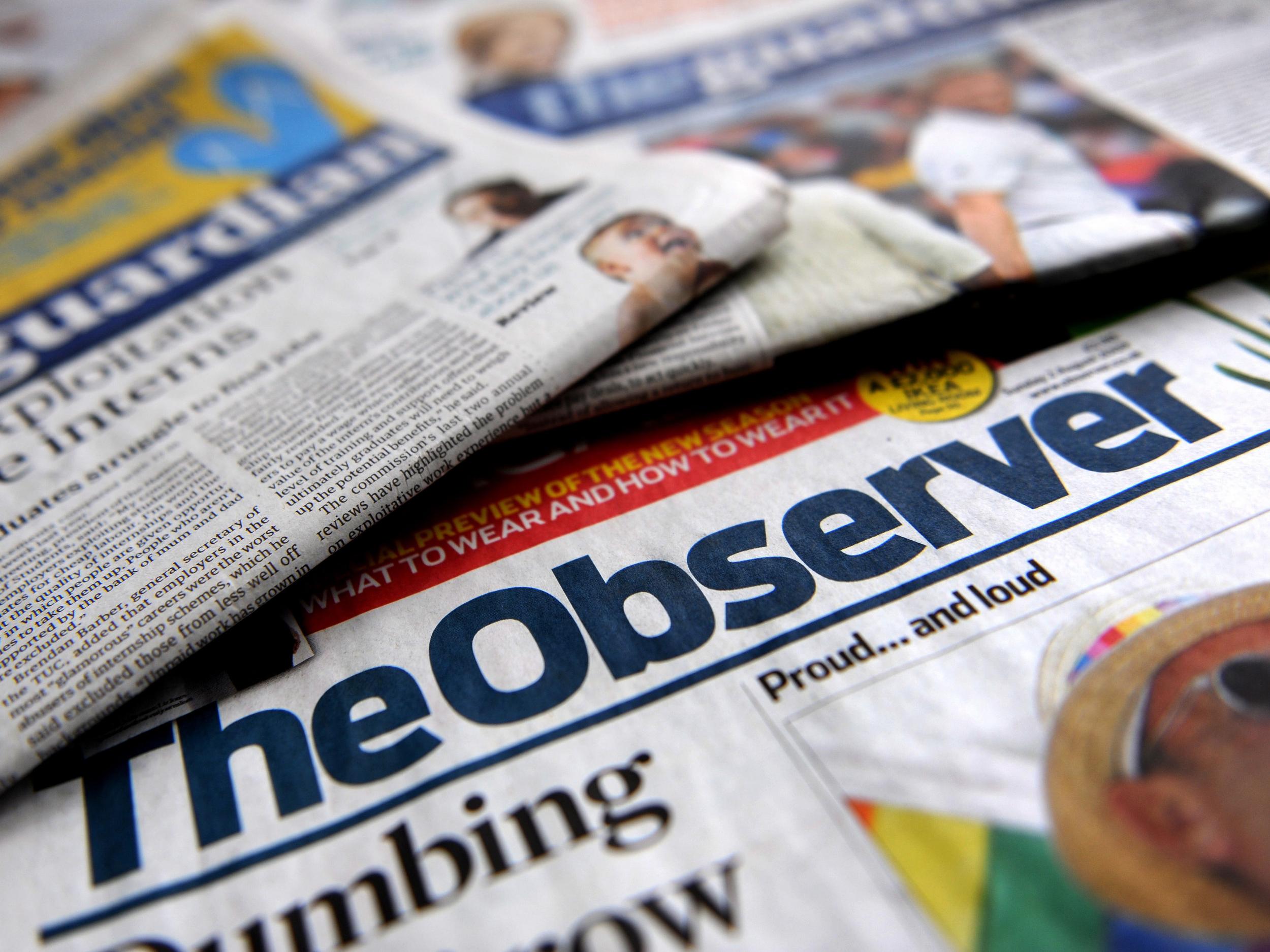 The Observer Appoints Paul Webster As New Editor The Independent