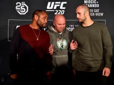 Oezdemir laughs off Cormier’s jibes ahead of his UFC 220 title shot