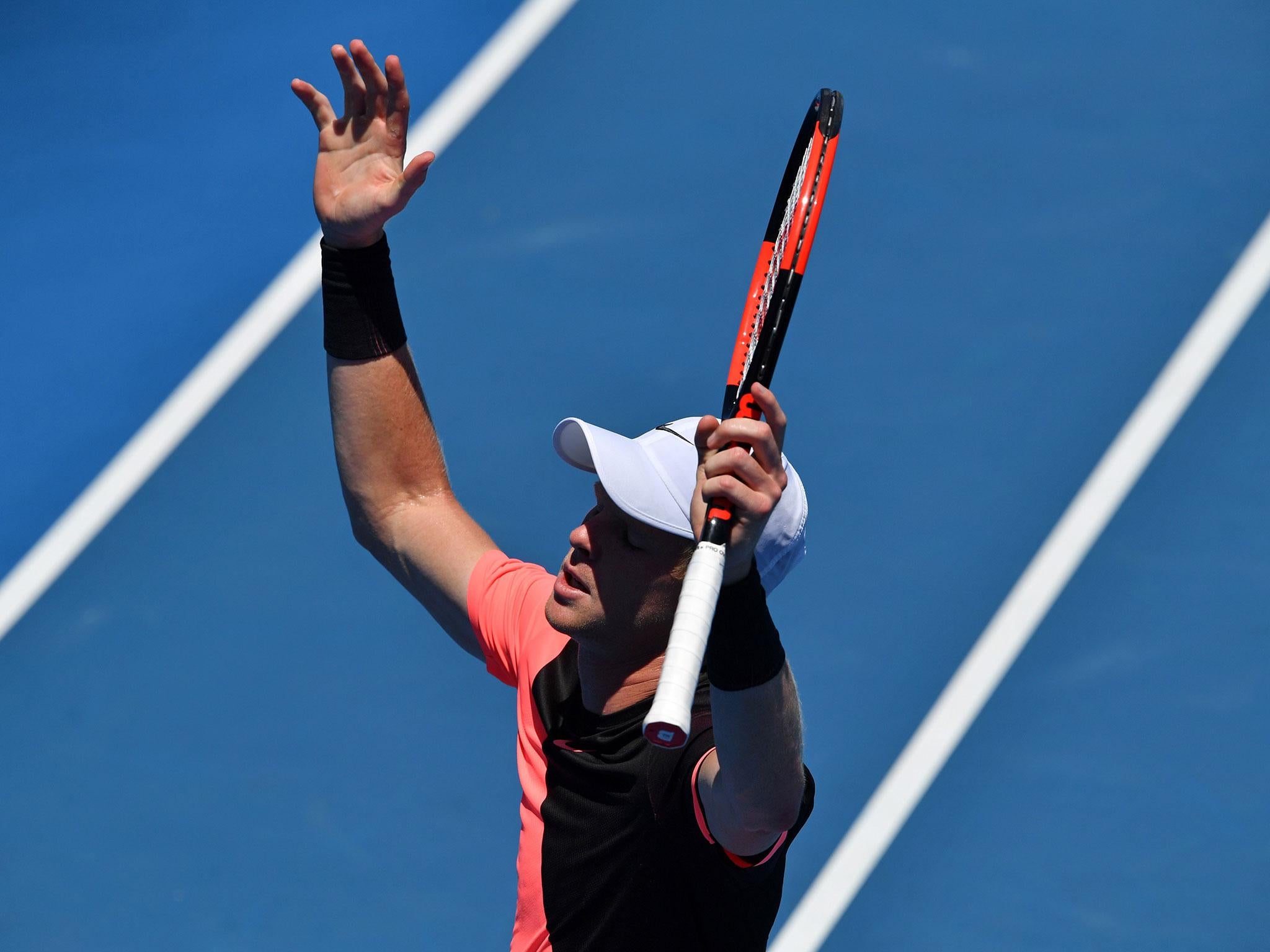 Kyle Edmund is Britain's last singles player Down Under