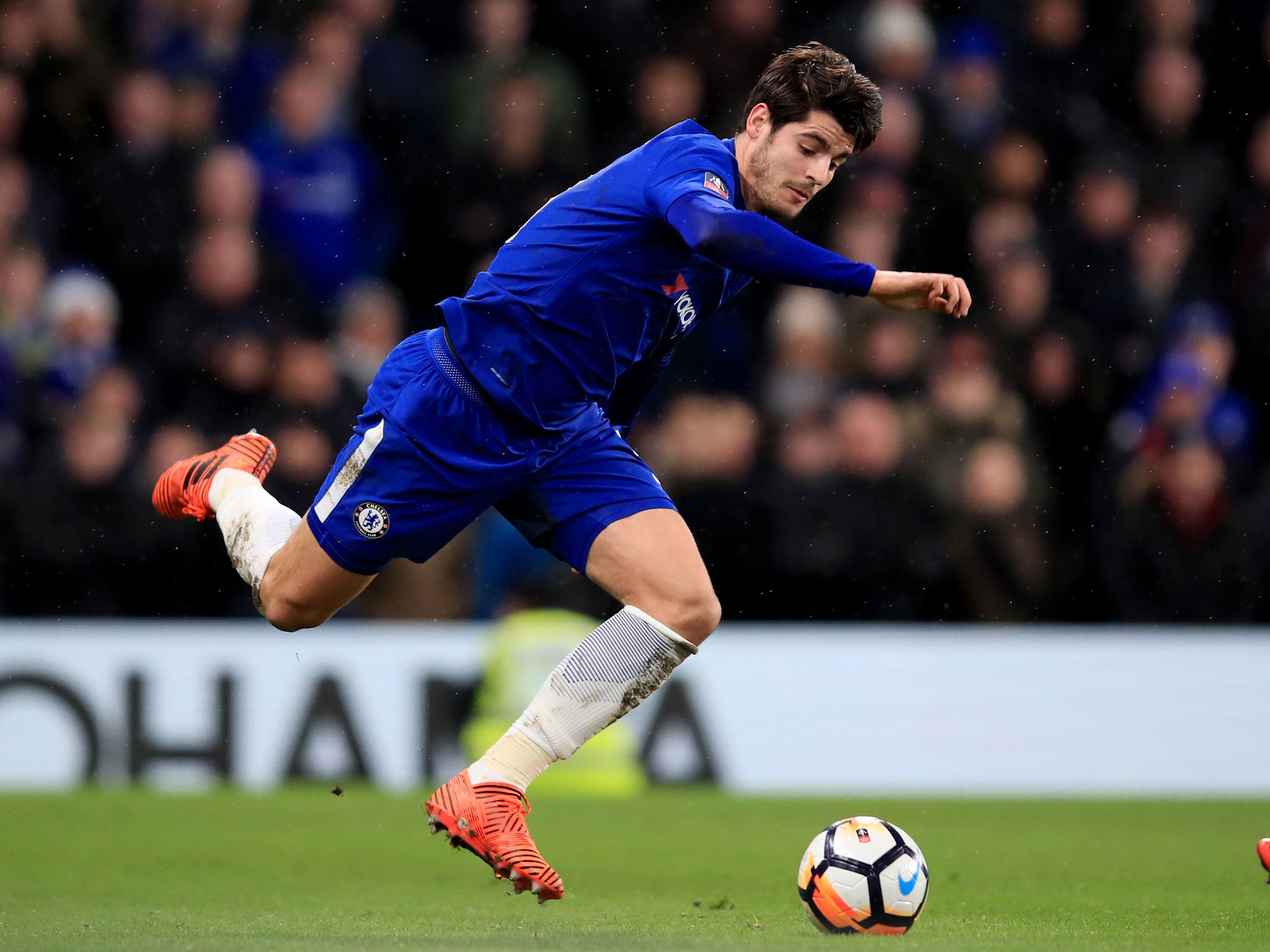 Morata has struggled to make an impact in the second half of the season