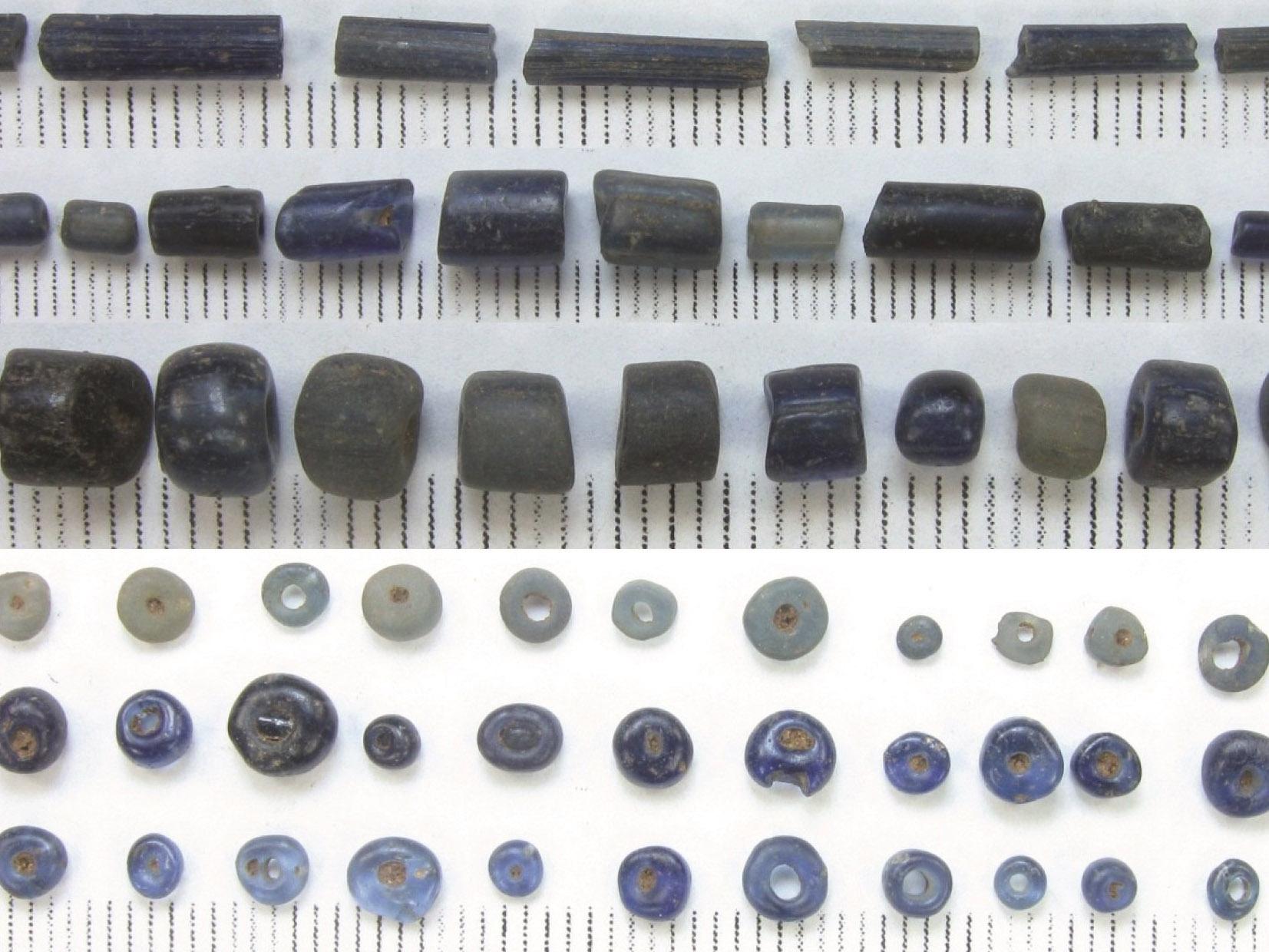 Analysis of glass found at a Nigerian site has revealed a unique sub-Saharan glass production industry that existed prior to the arrival of foreign traders