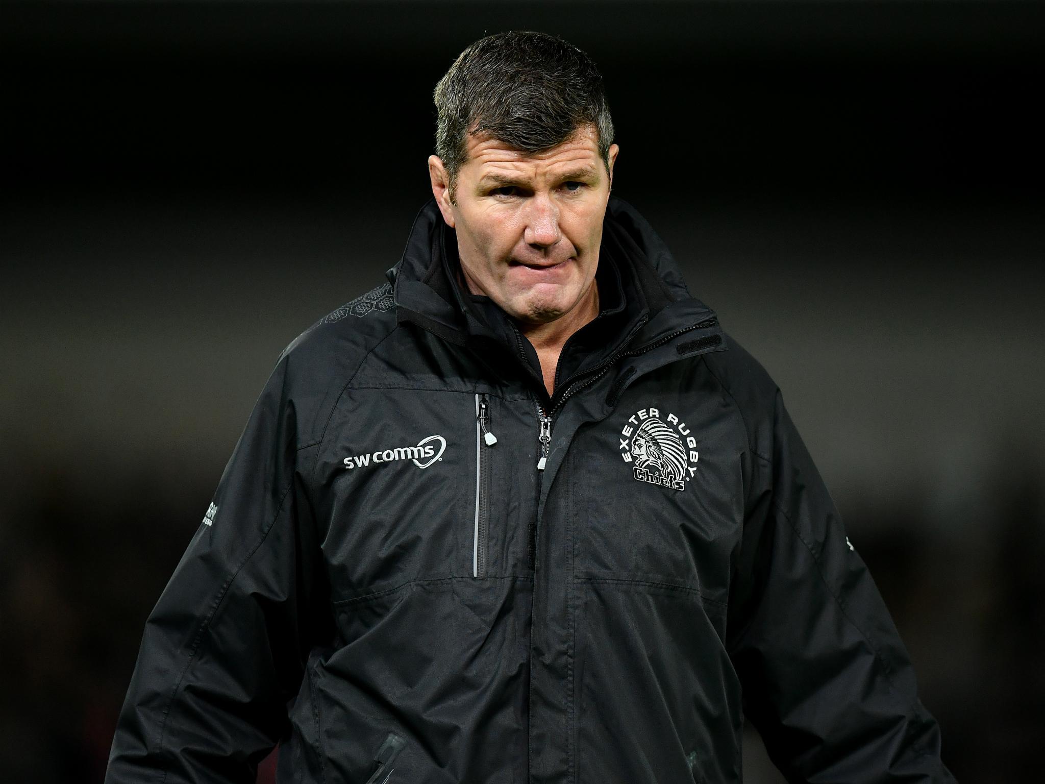 Rob Baxter's Exeter Chiefs need to beat Glasgow Warriors to have a chance of reaching the quarter-finals