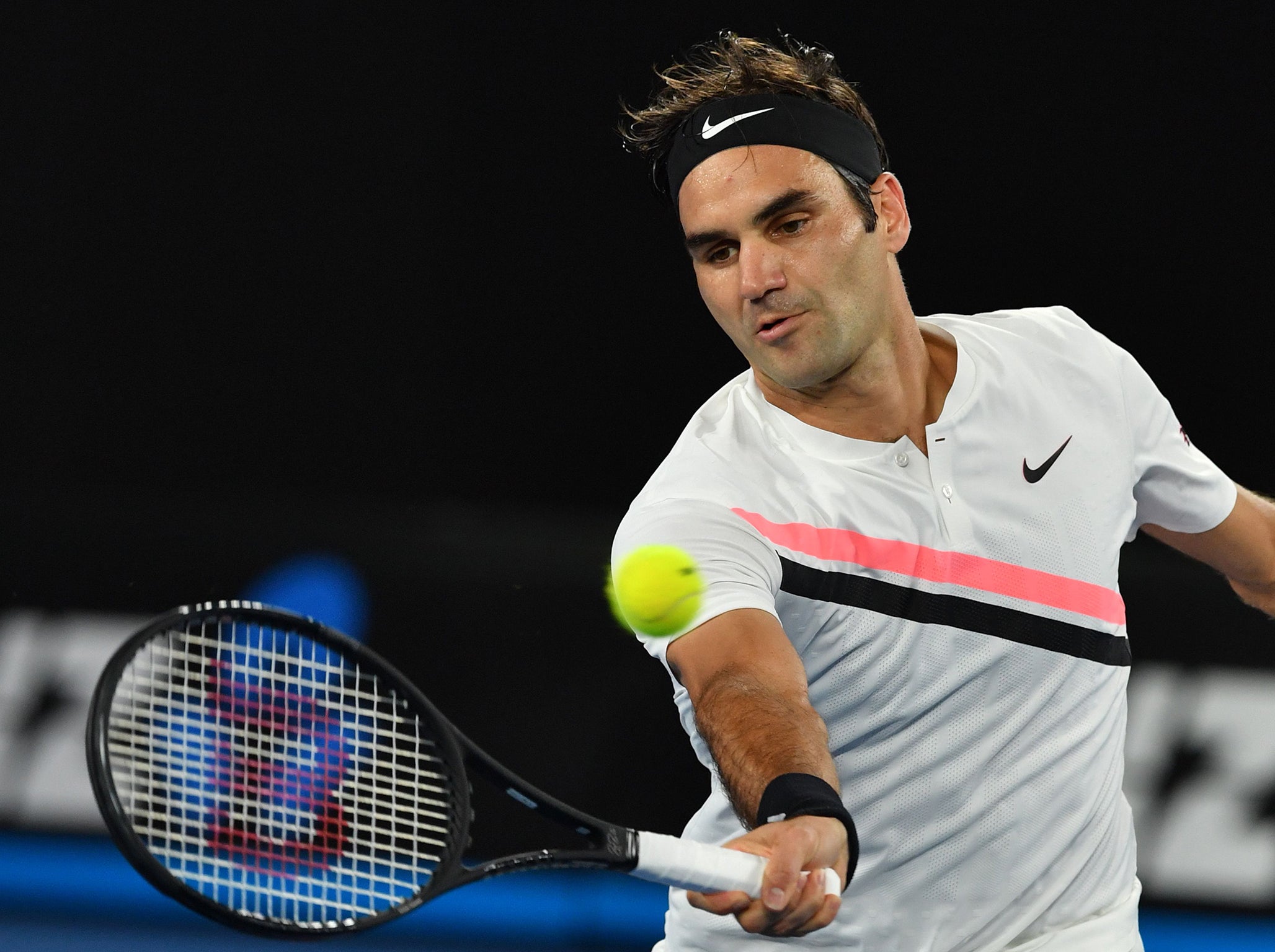 Roger Federer is safely through to the next round