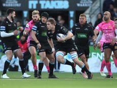 Glasgow's hammer blow all but ends Exeter's European hopes