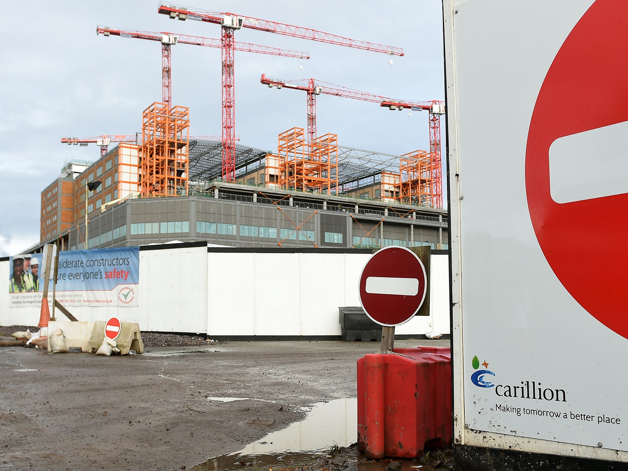 The most lucrative sale was of three NHS hospital buildings in Staffordshire, Swindon and Glasgow in 2007 which netted Carillion a 38.7 per cent annual return