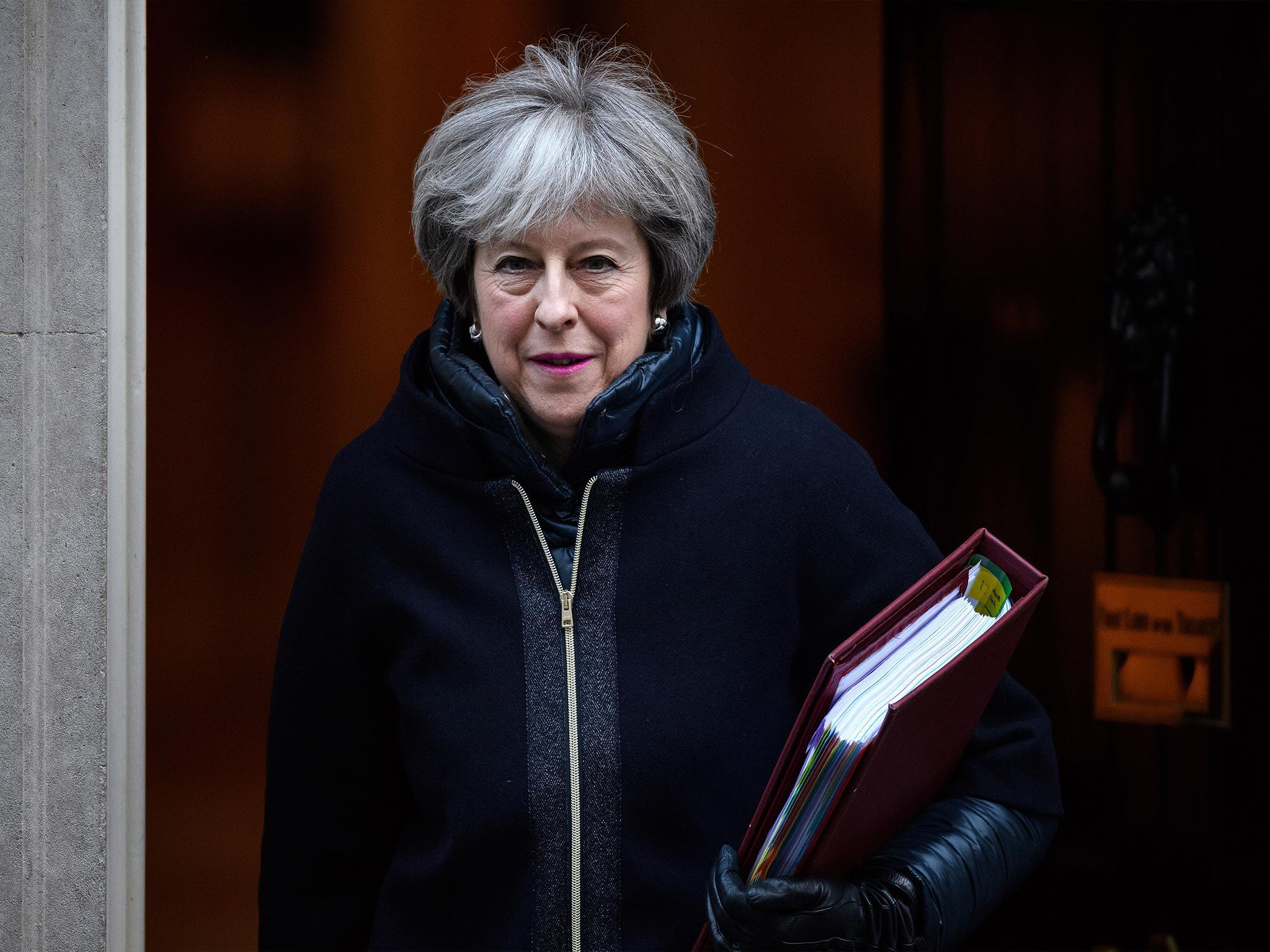 The Prime Minister has revived her pledge to prioritise 'ordinary working people'