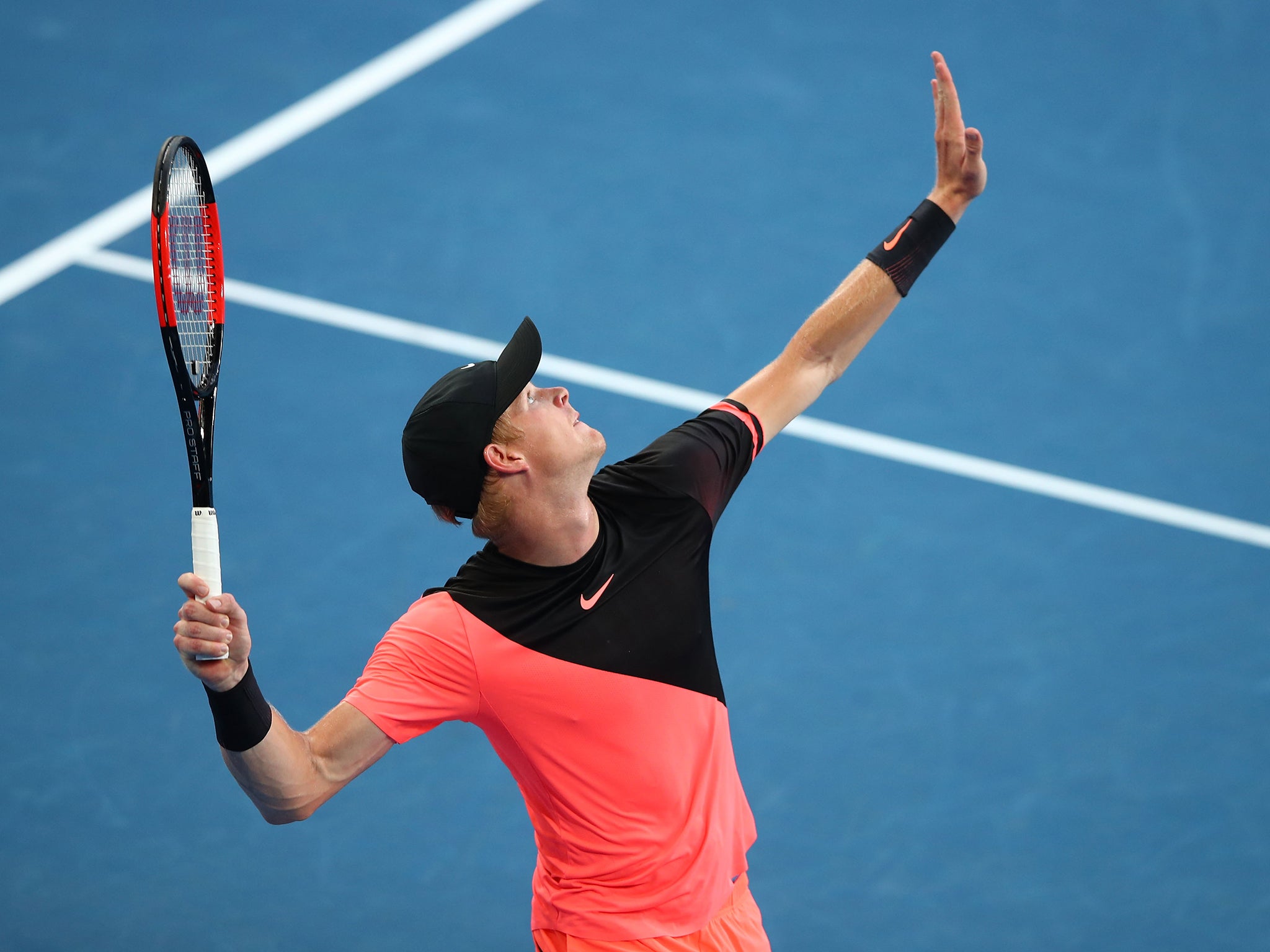 Edmund hit 25 aces to help him to victory