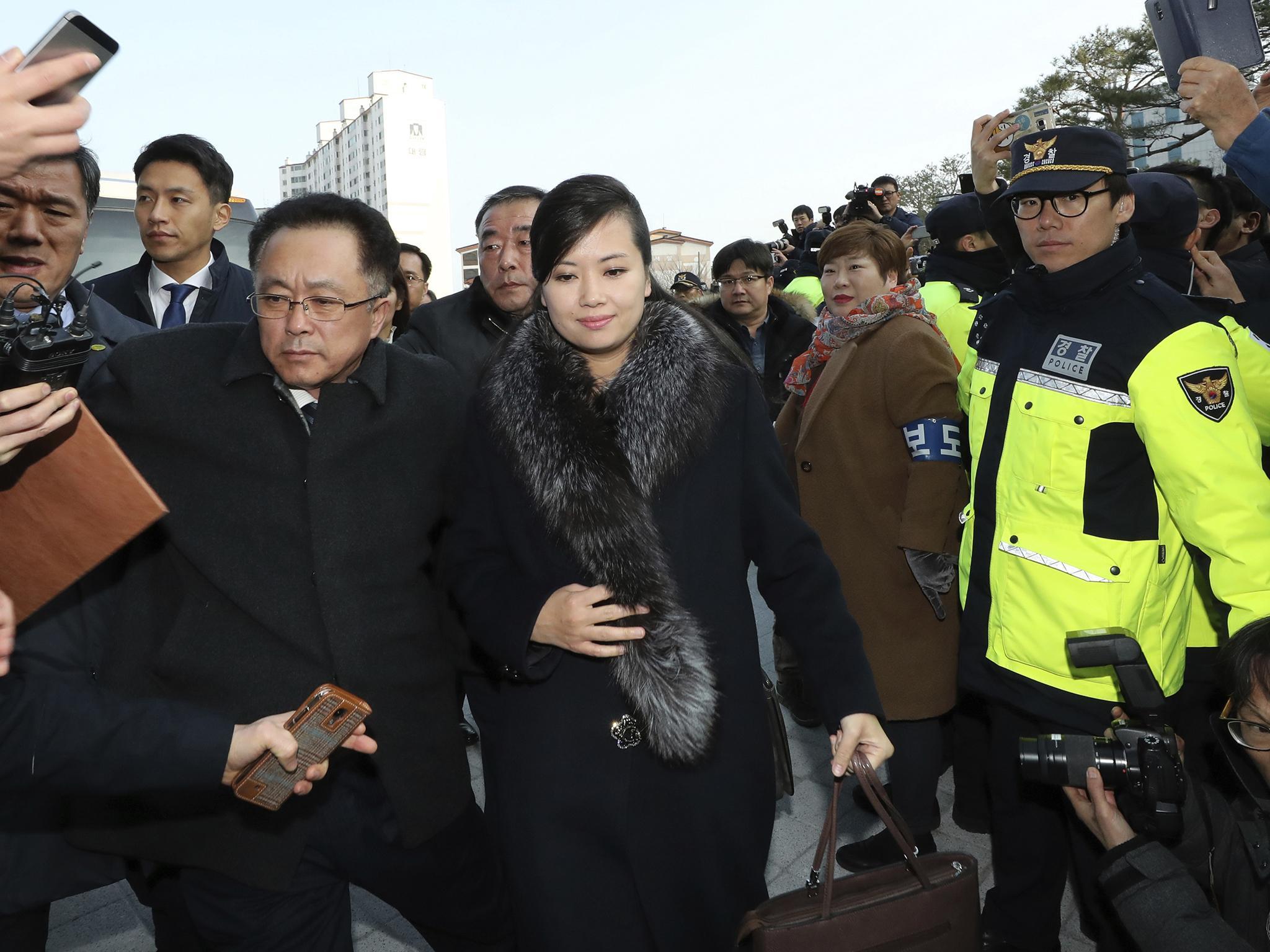 Hyong Song Wol was present for last week's talks which confirmed her music group's two live acts