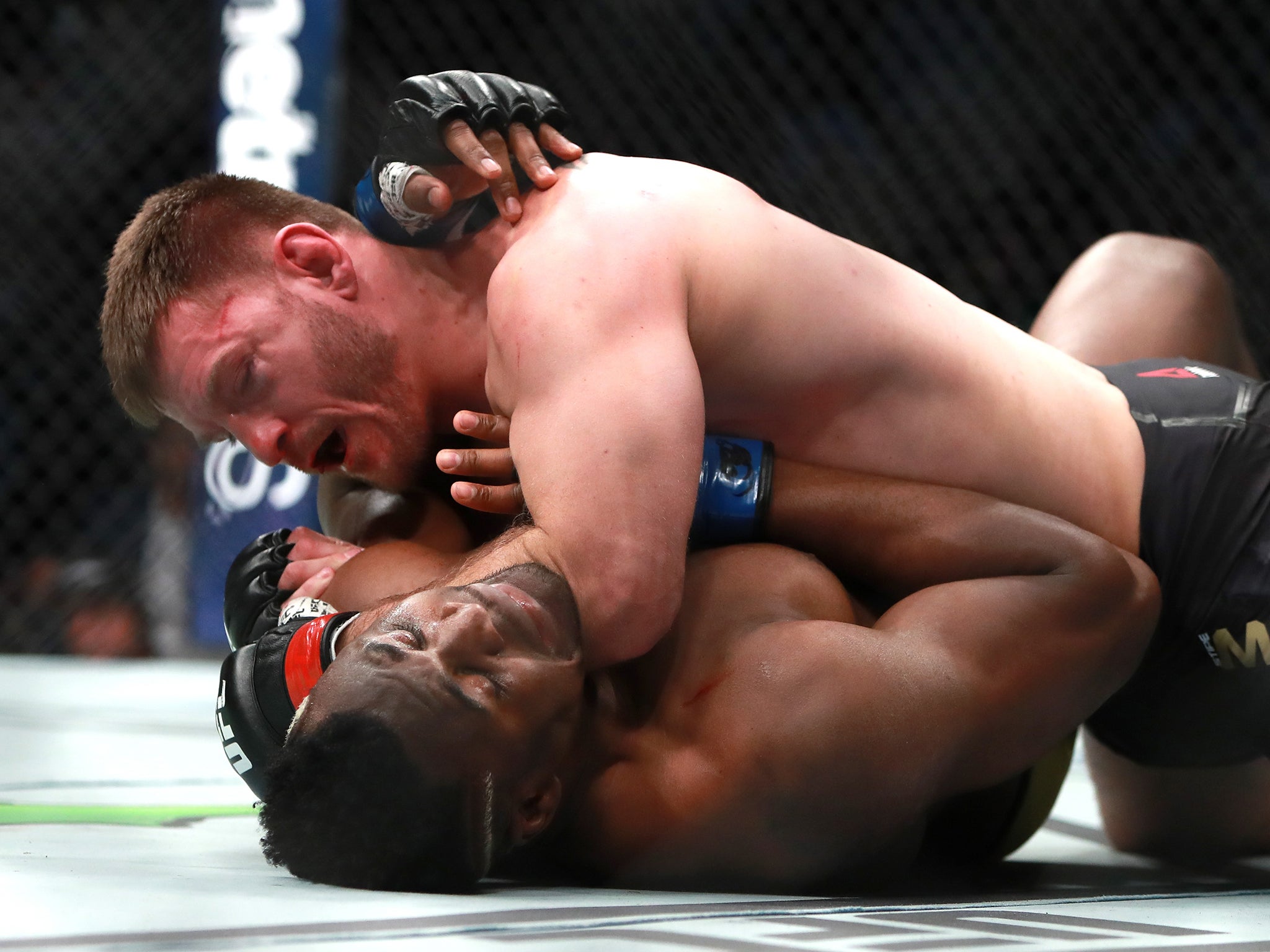 Miocic was able to ground Ngannou at will and control the fight from the floor