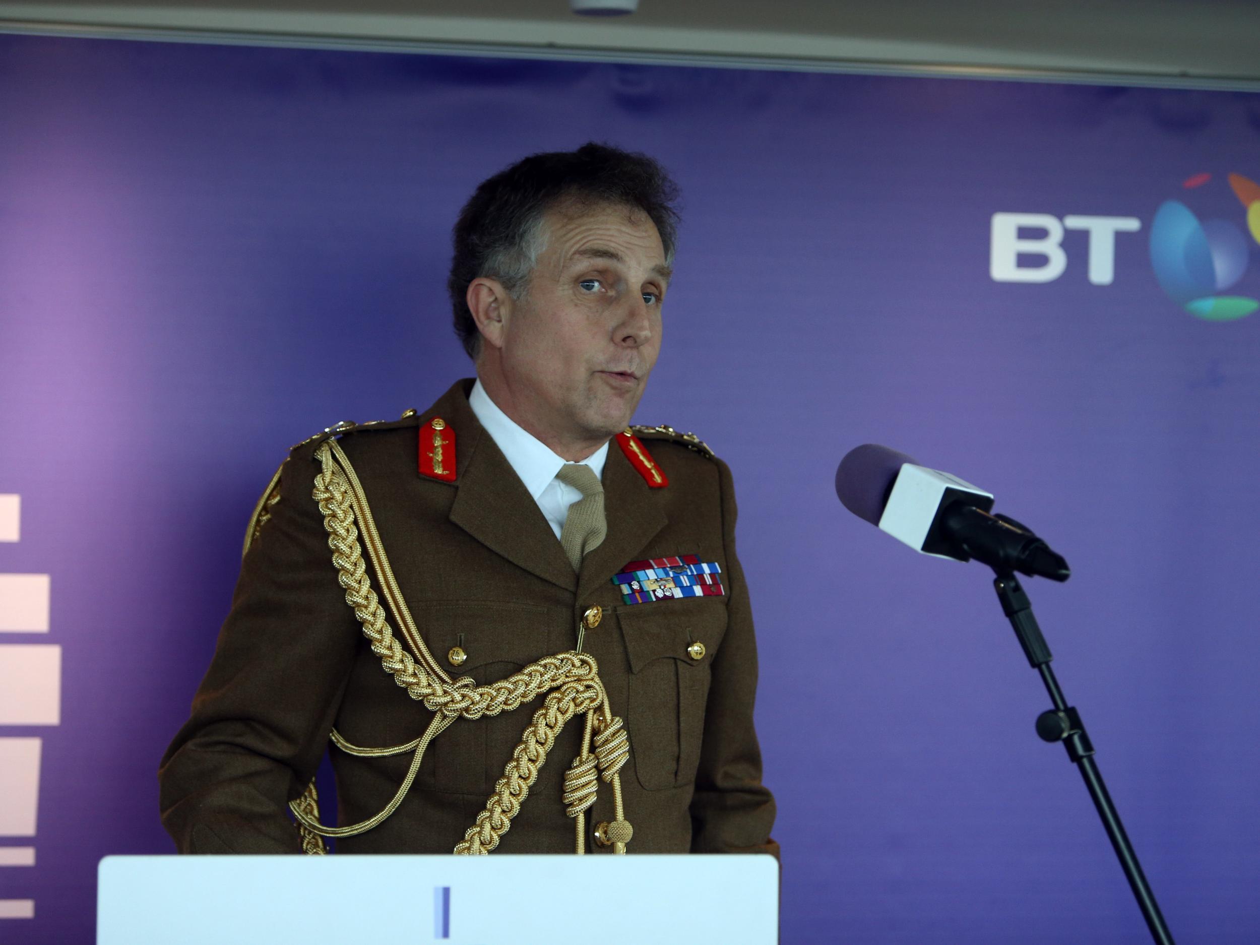 General Sir Nick Carter says the UK is unprepared for modern warfare such as cyber attacks