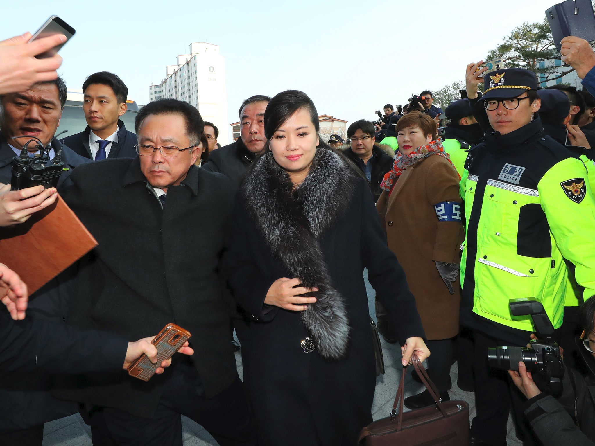 Singer Hyon Song-wol led a North Korean delegation to Seoul