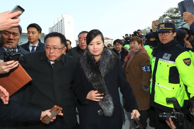 Singer Hyon Song-wol led a North Korean delegation to Seoul