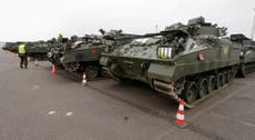 UK 'would struggle to match' the military strength of Russia