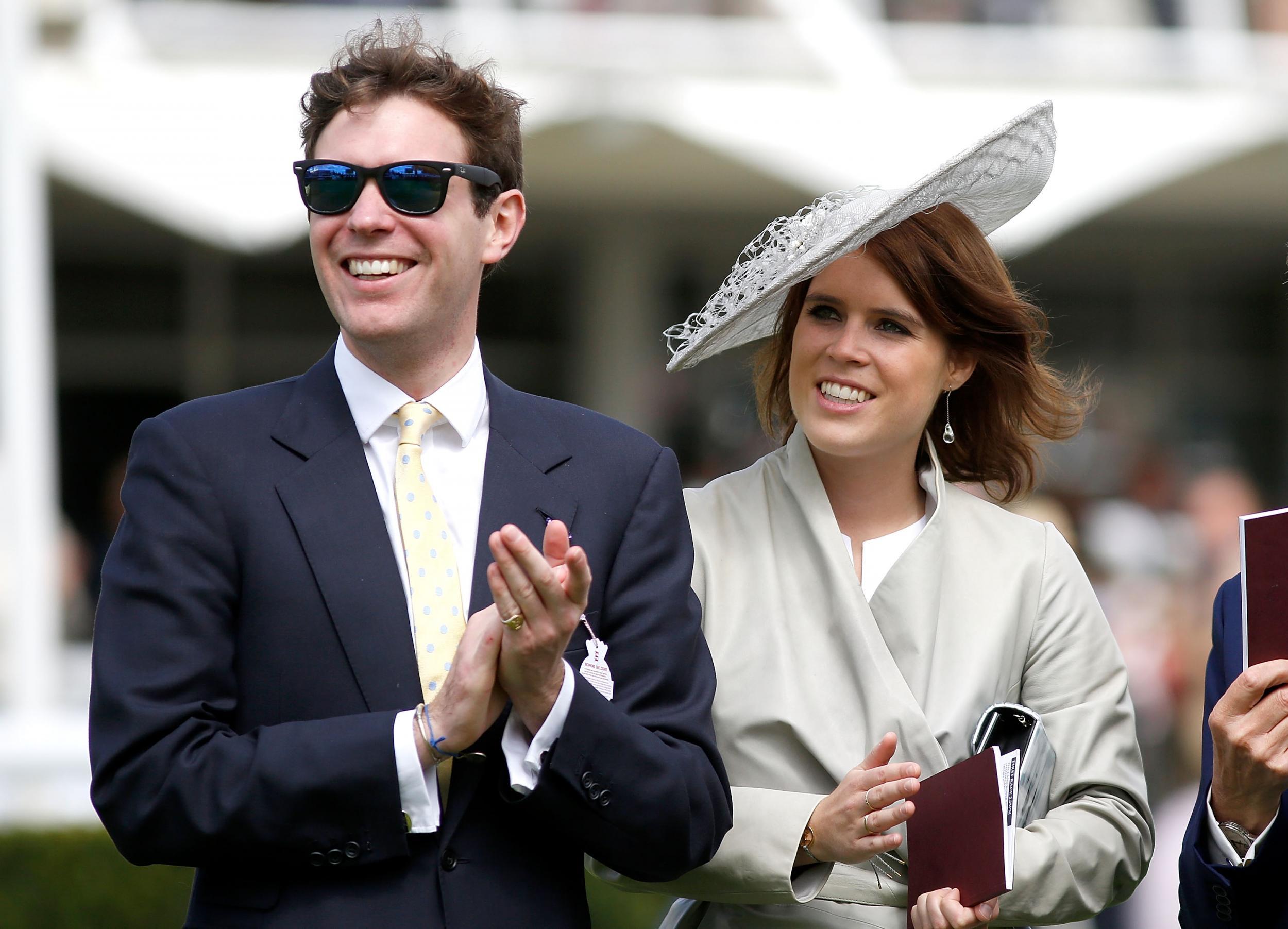 Princess Eugenie, 27, began dating Mr Brooksbank roughly seven years ago after they met while skiing in the Swiss resort of Verbier