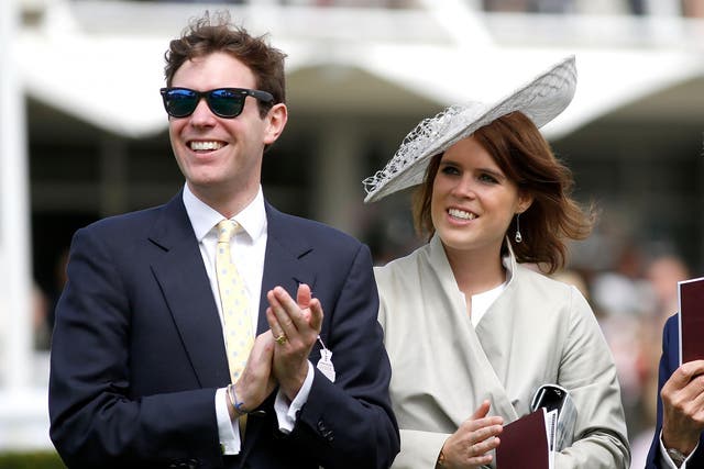 Princess Eugenie, 27, began dating Mr Brooksbank roughly seven years ago after they met while skiing in the Swiss resort of Verbier