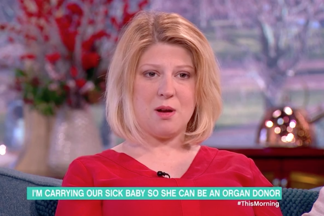 The couple hoped to donate their unborn baby’s organs to those in need of life saving transplants (