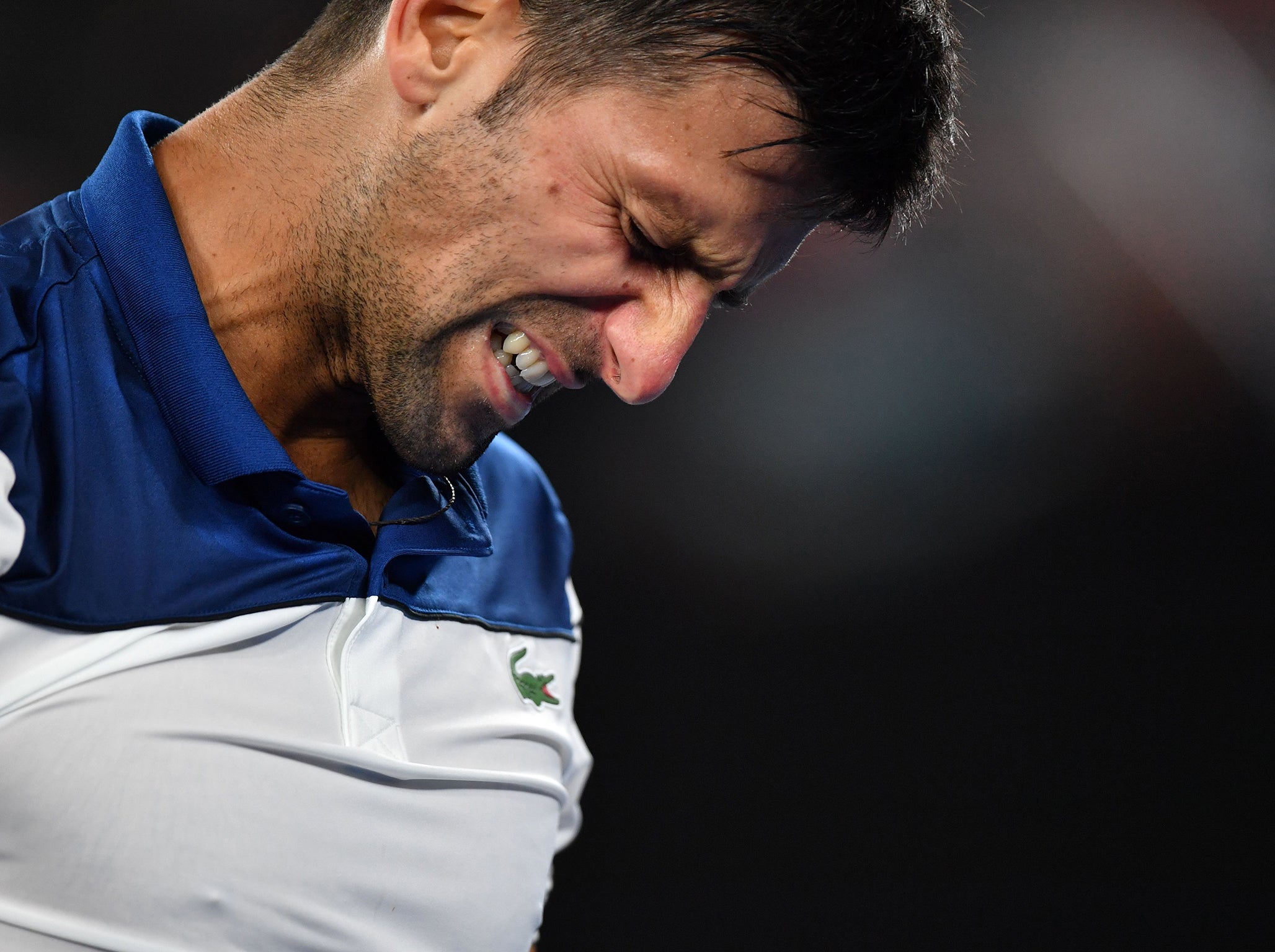 Djokovic lost in straight sets to the Korean youngster