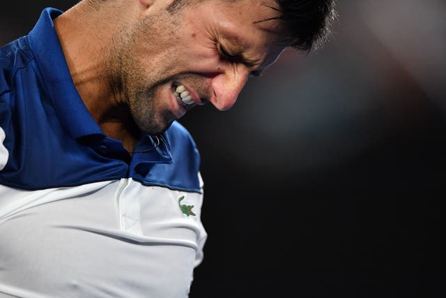 Djokovic lost in straight sets to the Korean youngster