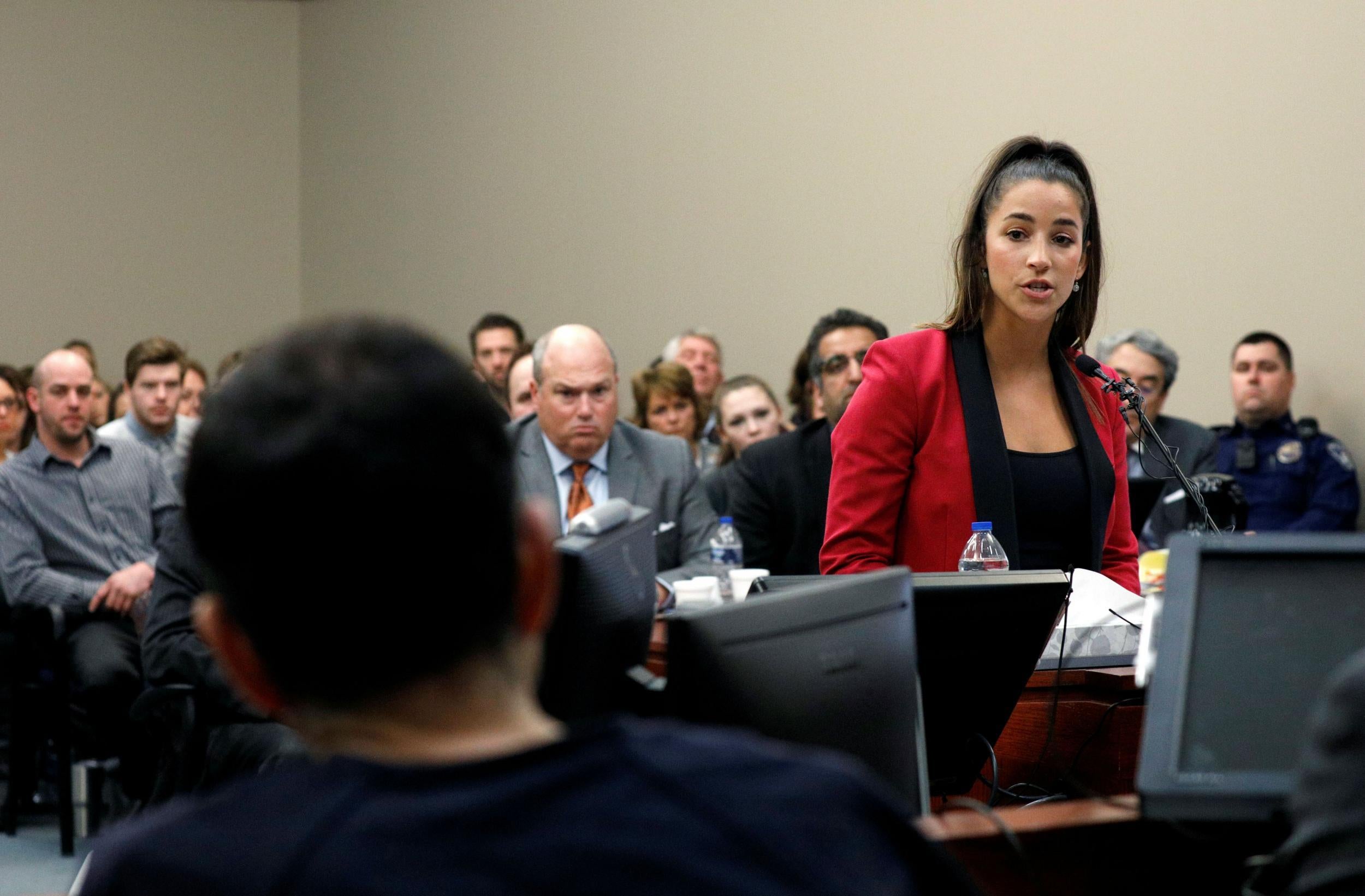 Us Olympic Committee Was Aware Of Larry Nassar Sexual Abuse Claims Aly Raisman Lawsuit The