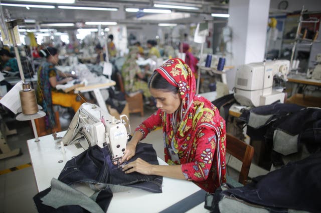 Global fashion brands manufacture clothes in Bangladesh because of the cheap labour costs