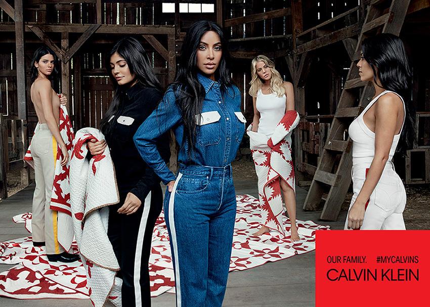 Calvin klein 2025 kardashian ad