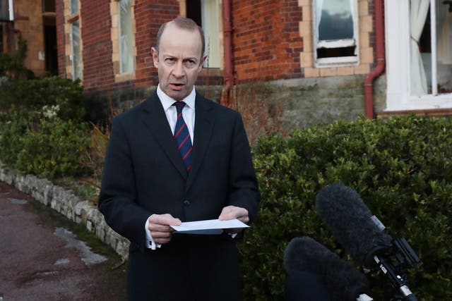 Henry Bolton lashed out at coverage of his private life