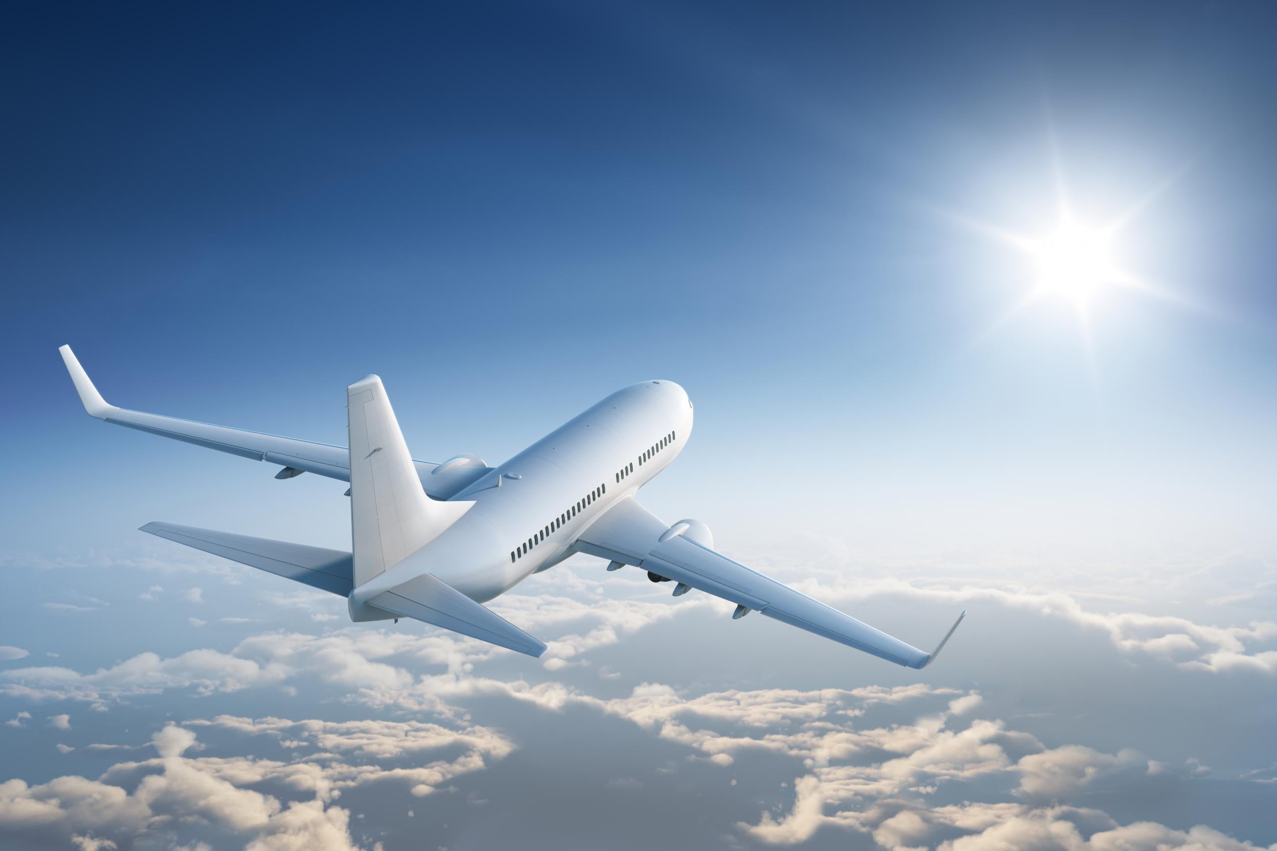 The couple continued getting to know each other once the plane landed