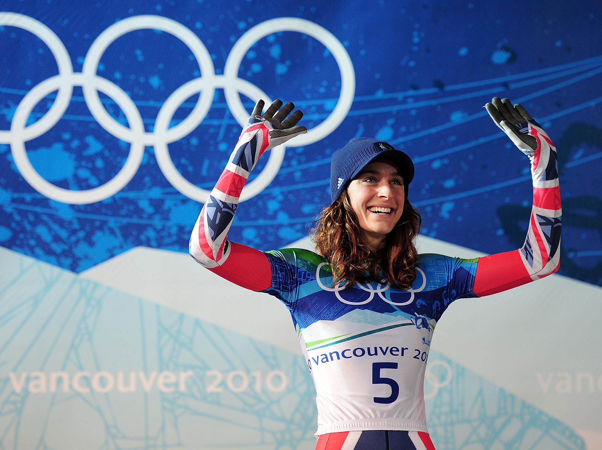 Amy Williams won skeleton gold at the Vancouver Games