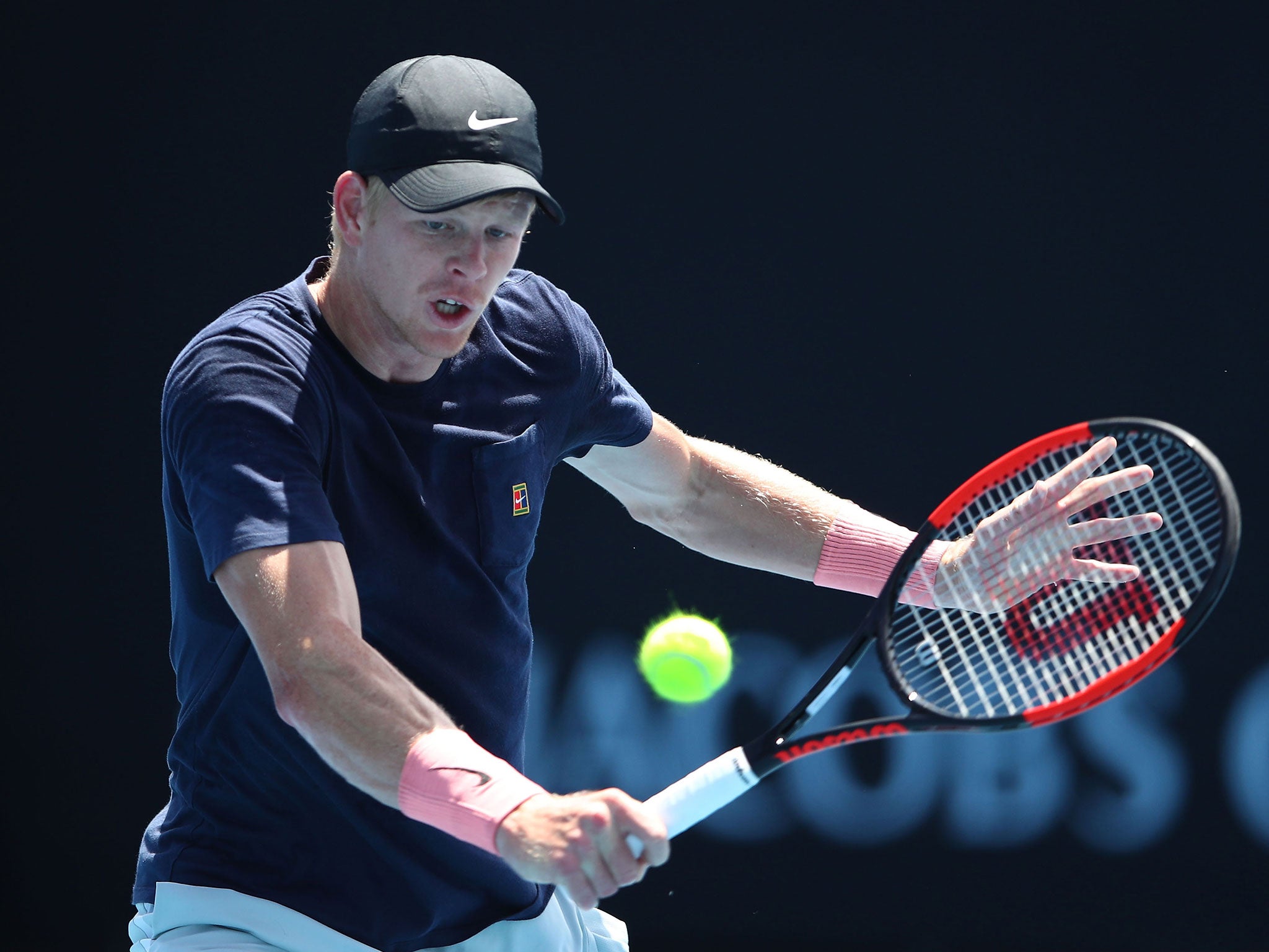Kyle Edmund has reached the quarter-final of a Grand Slam for the first time in his career
