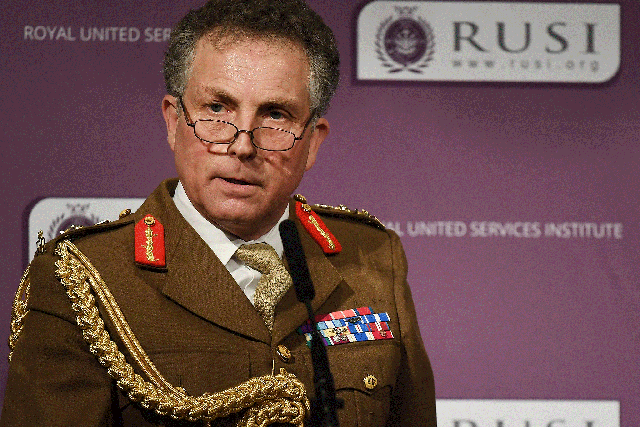 General Sir Nick Carter faced stiff competition for the job
