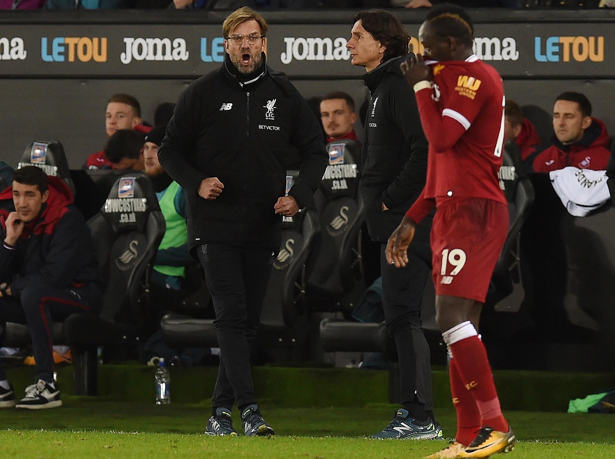 Jurgen Klopp was frustrated by his team's lacklustre performance