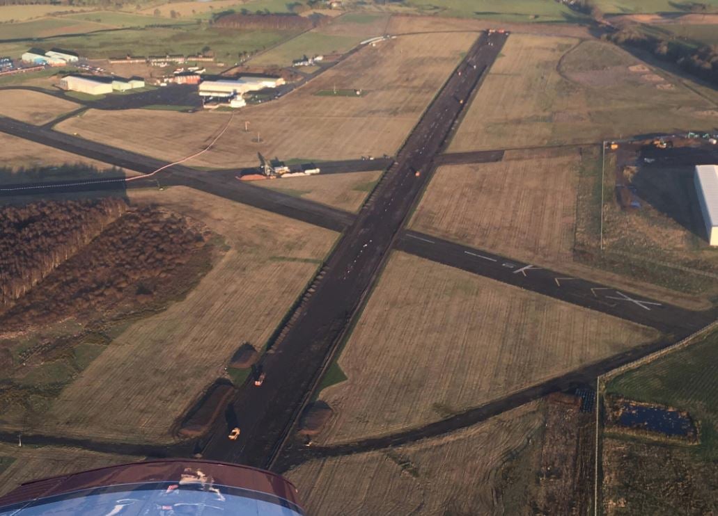 Carlisle airport re opening delayed by shortage of air traffic