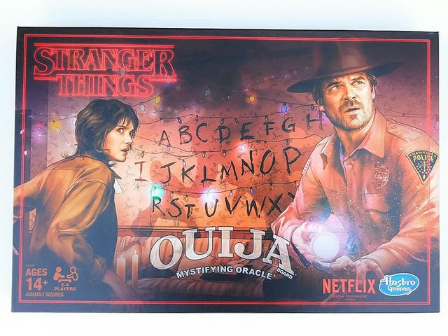 The Stranger Things ouija board