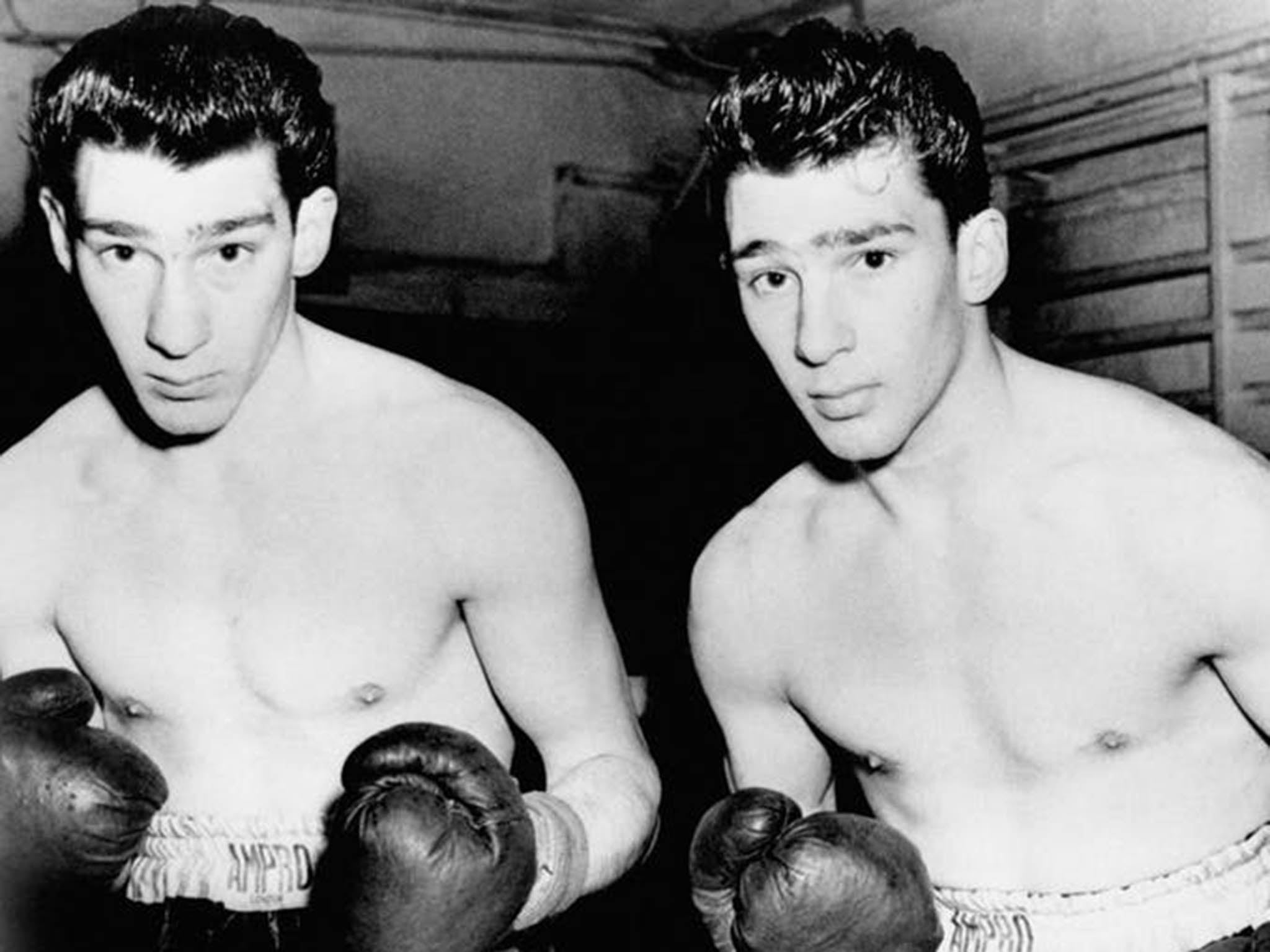 Ronnie and Reggie as juvenile boxers