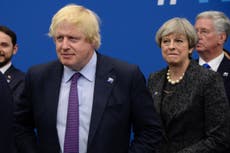 Theresa May slaps down Boris Johnson over public NHS demands