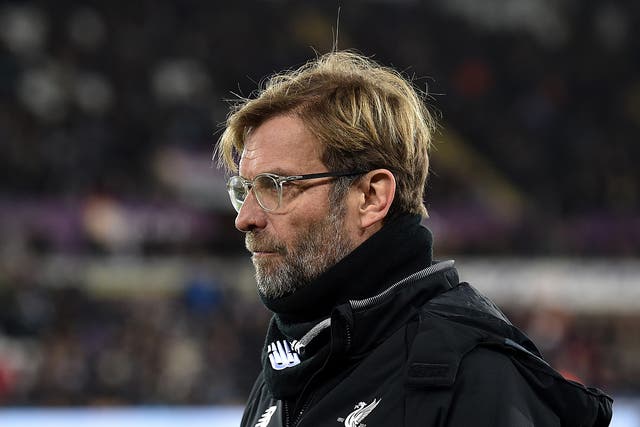 Jurgen Klopp was involved in a spat with a Swansea supporter