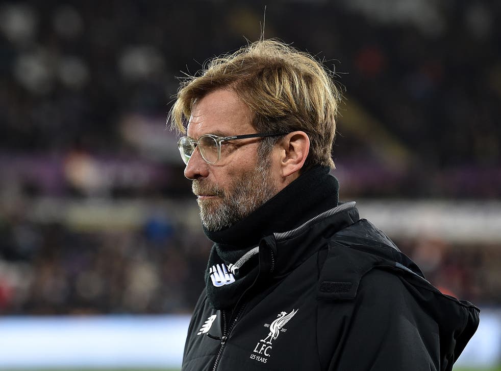 Jurgen Klopp was involved in a spat with a Swansea supporter