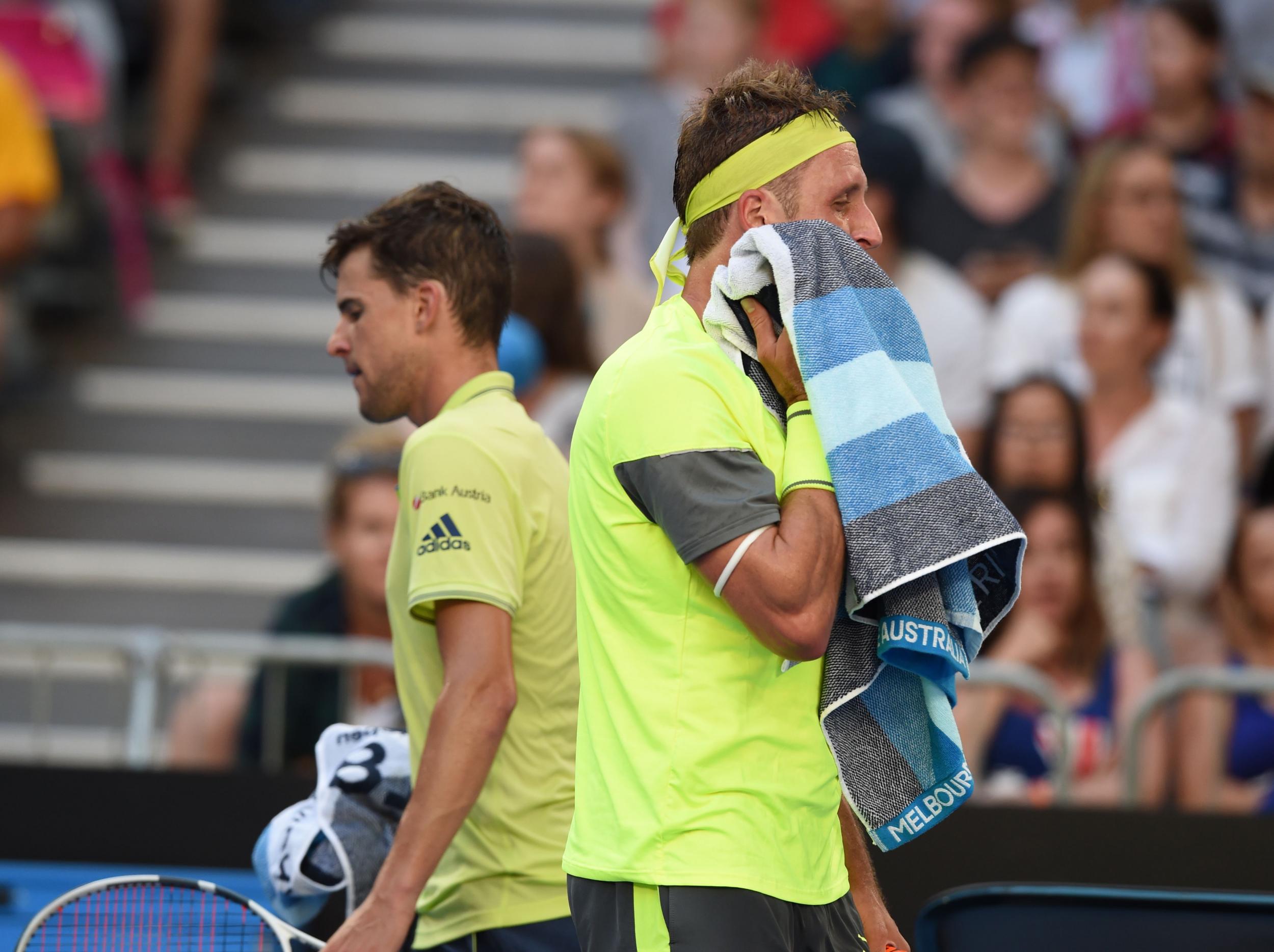 Sandgren stunned Thiem in the fourth round